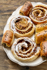 Apple and cinnamon rolls