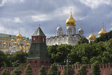Fototapeta na wymiar Russia, Moscow, view on Kremlin