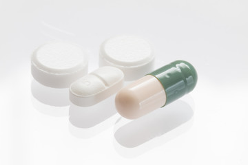 いろいろな種類の薬