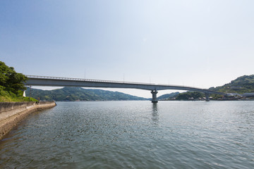 Obraz premium 愛媛県宇和島市 九島大橋
