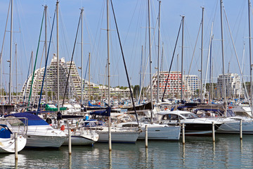 Marina of La Grande Motte - France