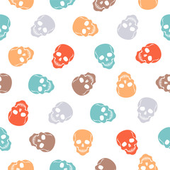 skull seamless pattern