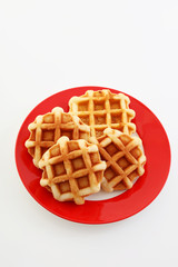 美味しそうなワッフル
