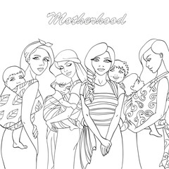 coloring book moms set