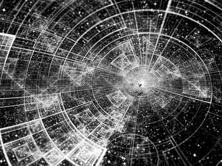 Abstract cosmos fractal - digitally generated image