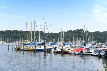 Fototapeta na wymiar Harbor in Holland Michigan