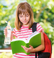 Girl back to school