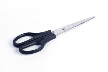 Black hand scissors