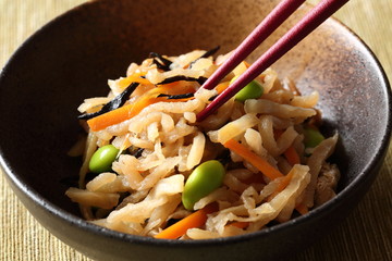 切り干し大根の煮物