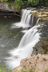 Fototapeta na wymiar Ludlow Falls Splashdown