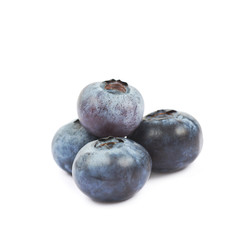 Obraz premium Pile of bilberries isolated