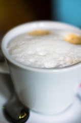 Cup of cappuccino
