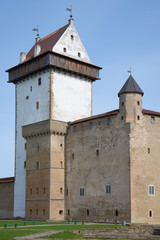 Fototapeta na wymiar The old tower of 