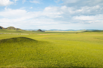 China Inner Mongolia natural grassland