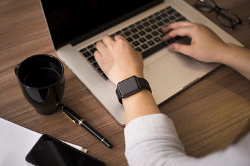 Trabajando con un Smartwatch