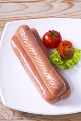 sausages with tomato