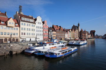 Fototapeta premium Old Town of Gdansk in Poland
