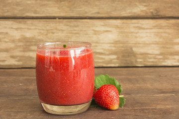 strawberry smoothie