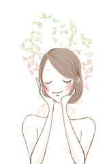 体と美容のイメージ / ボブスタイル