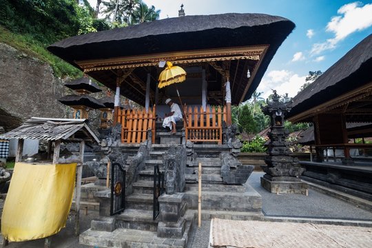 Holiday in Bali, Indonesia - Goa Gajah Temple