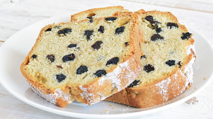 big cake on the board
