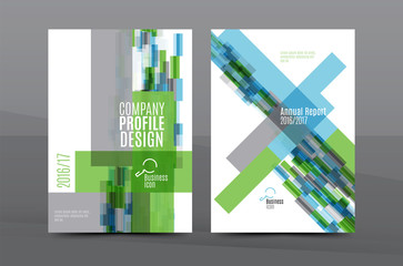 Annual Report A4 page cover