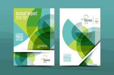 Annual Report A4 page cover