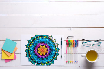 Adult coloring books, new stress relieving trend