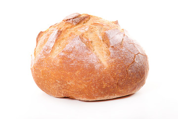 bread isolated on white