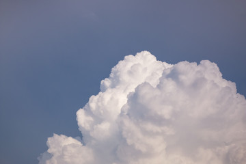 Cloudy skies during the day