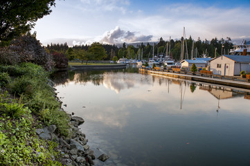 Fototapeta na wymiar Puerto de Vancouver