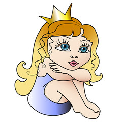 girl vector/girl illustration/romantic girl/cute gir