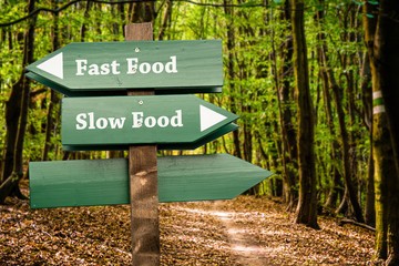 Schild 98 - Slow Food