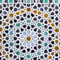 Morocco Seamless Pattern. Traditional Arabic Islamic Background.