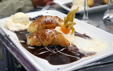 Dessert basque espagnol.