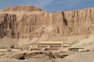 Der Tempel der Hatschepsut in Ägypten