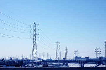 High-voltage line