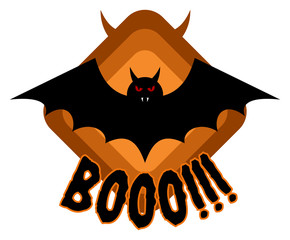 Halloween Badge or Label