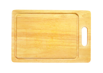 Cutting board with groove