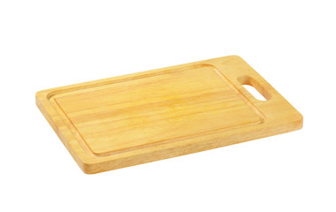 Cutting board with groove