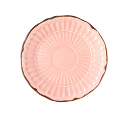 Antique pink plate