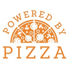 Powered by pizza