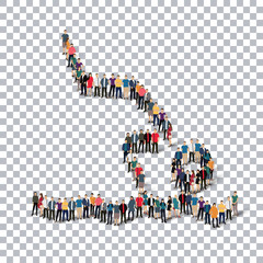 people sports diving vector