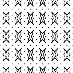 Design seamless monochrome pattern