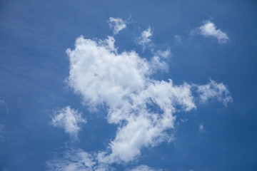 Clouds in the sky, Blue sky and clouds