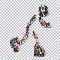 people sports figure skating vector