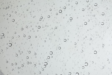 Drops of water, Water droplets on glass for a background, Raindr