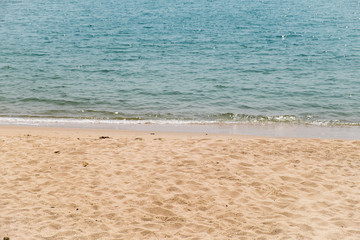 Clear blue sea