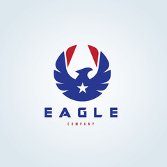 Obraz premium Eagle logo