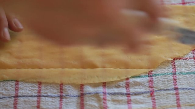 
Fresh Egg Pasta Cutting